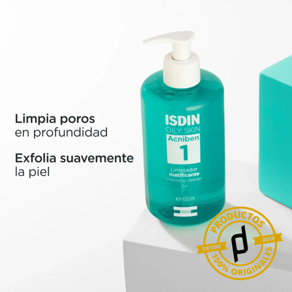 ISDIN Acniben Limpiador Matificante 400ml