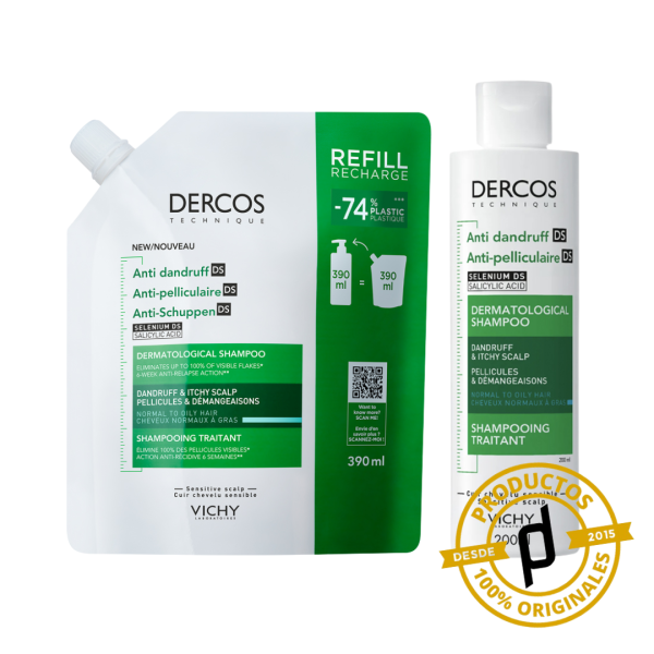 Vichy Kit Dercos Anti Caspa Refill + 200ml