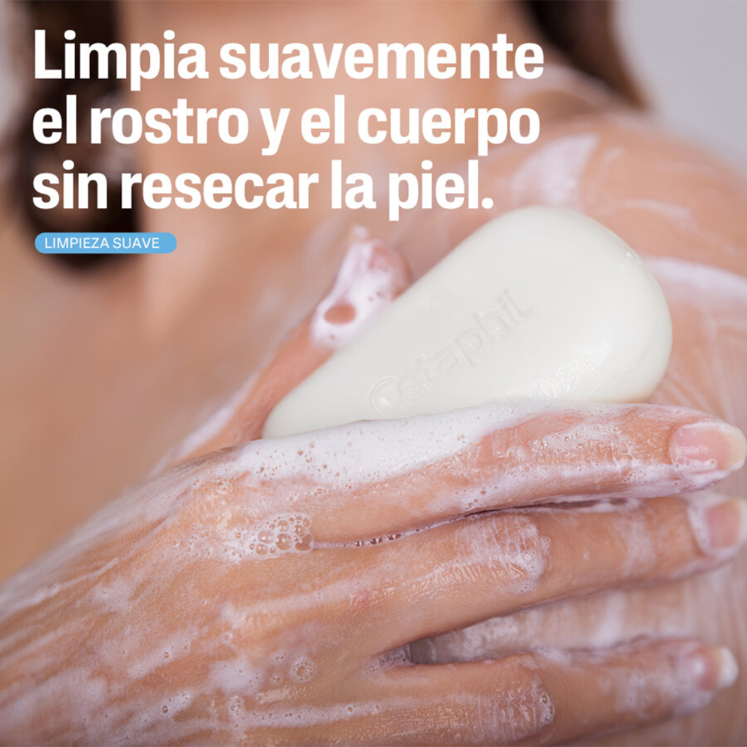 Cetaphil Barra dermolimpiadora 127g - Dermaproductos Guatemala