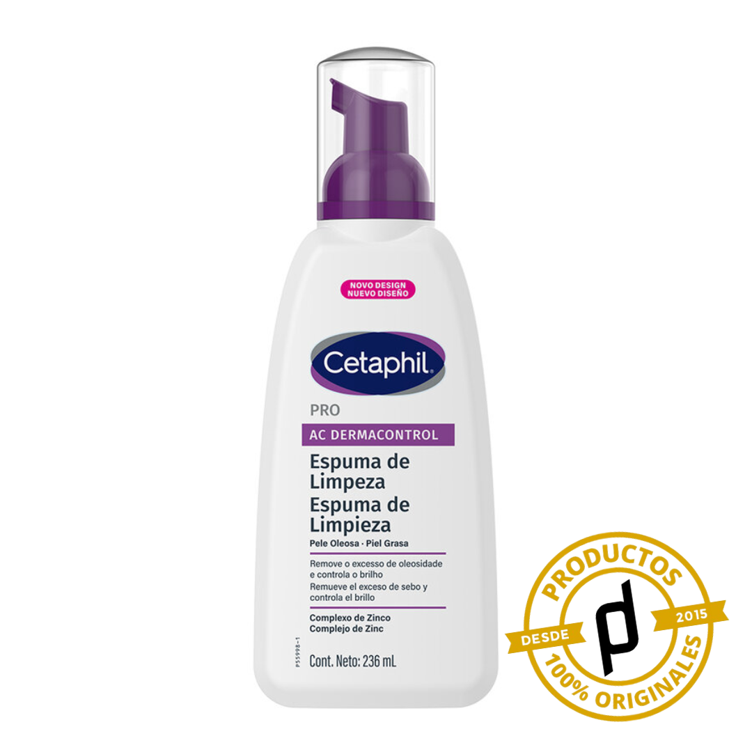Cetaphil PRO AC Control Espuma de Limpieza 236ml - Dermaproductos Guatemala