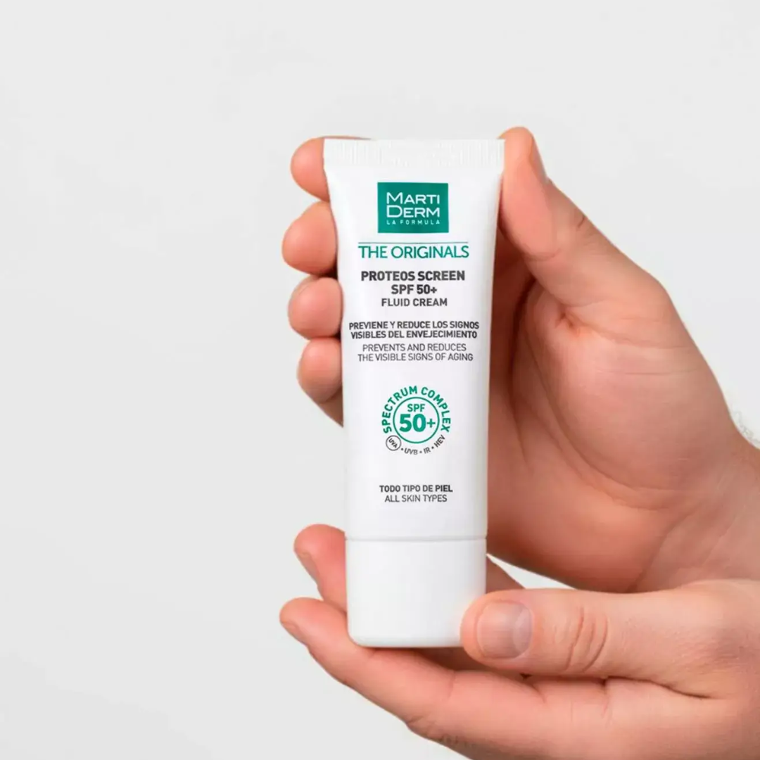 Martiderm Proteos Screen FPS 50+ 40ml - Dermaproductos Guatemala
