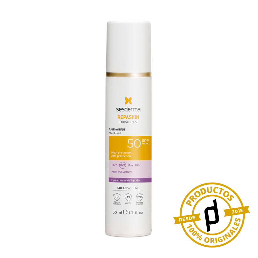 Sesderma Repaskin Urban 365 Antiedad FPS50 50ml - Dermaproductos Guatemala