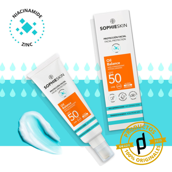 Sophieskin Oil Balance Protector Solar FPS50 50ml