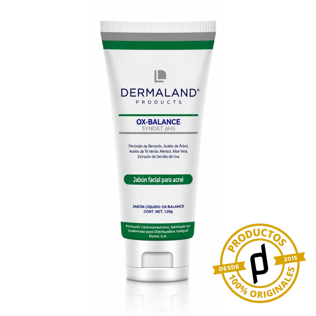 Dermaland OX-BALANCE Syndet pH5 120ml - Dermaproductos Guatemala