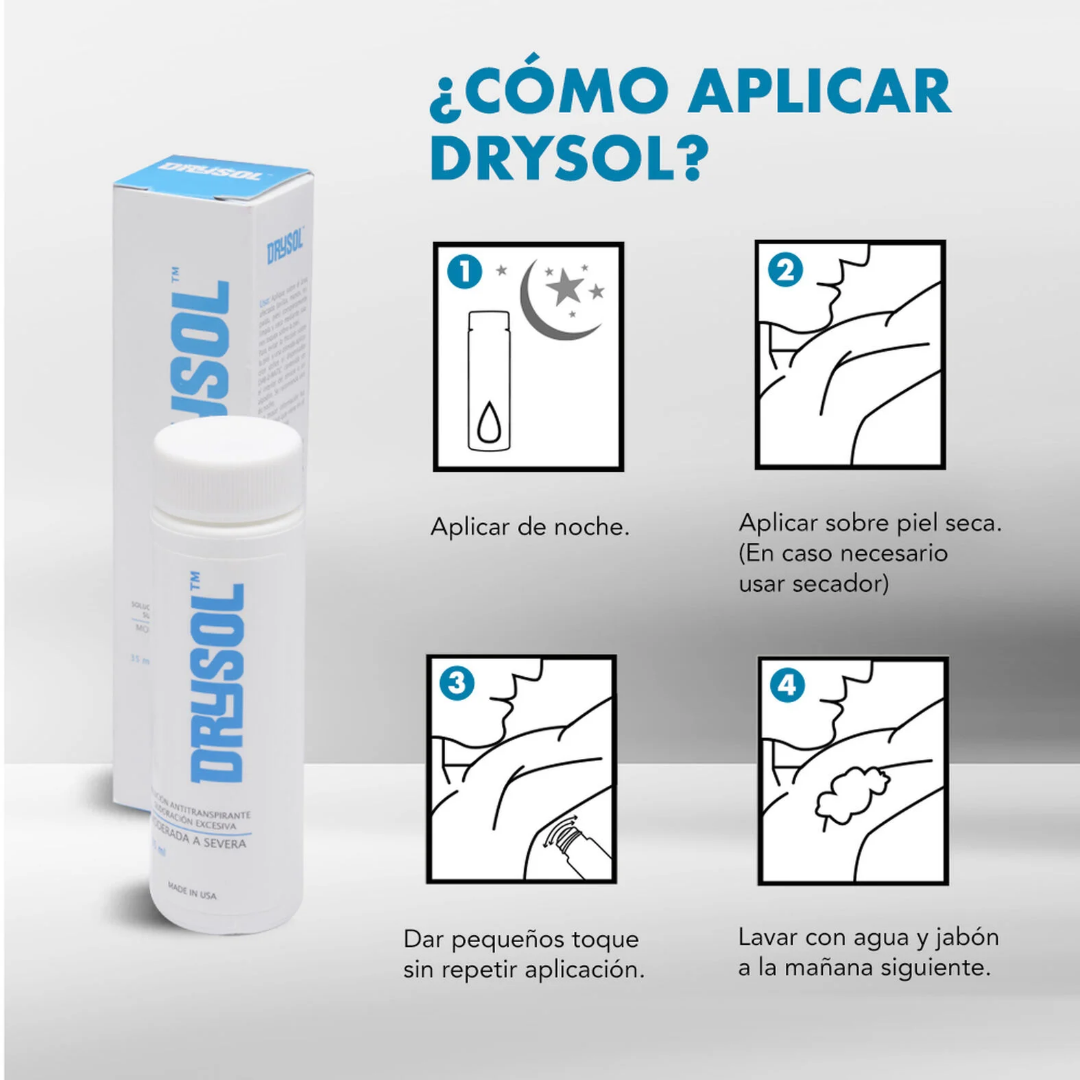 Persōn and Covey Drysol Antitranspirante 35ml - Dermaproductos Guatemala