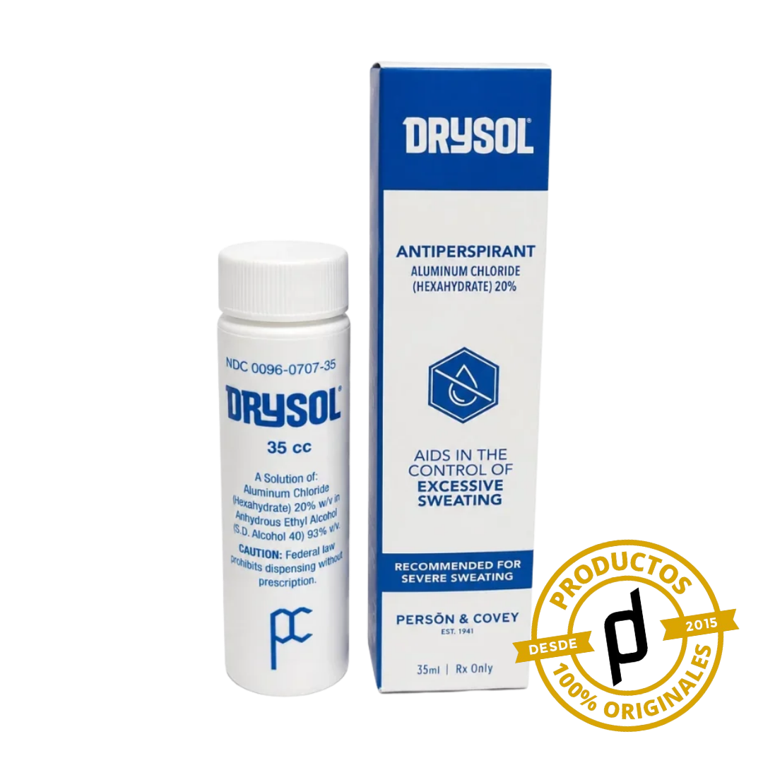 Persōn and Covey Drysol Antitranspirante 35ml - Dermaproductos Guatemala